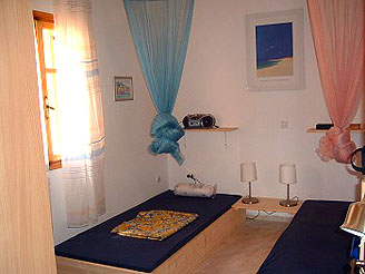 Ferienhaus Hatsi im Norden des Peloponnes - Kinderzimmer