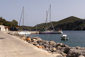 Limani Geraka - Hafenanlage