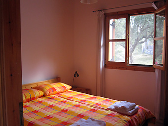 Ferienhaus Exochiko Schlafzimmer
