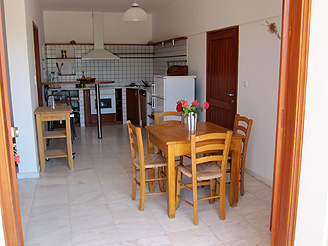 Ferienwohnung Estia III Agios Ilias Küche