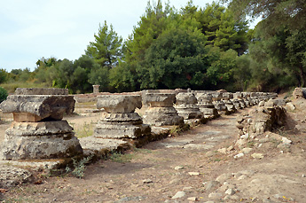 Olympia Ausgrabungsstätte
