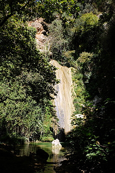 Kalamari Wasserfall bei Pylos