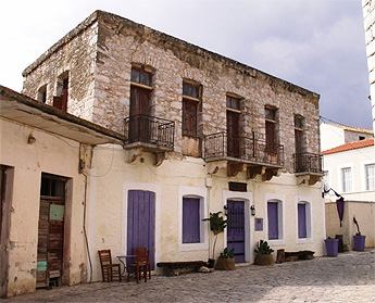 Areopoli traditionelles Haus