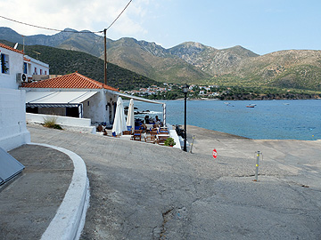 Kyparissi Hafen Anlegestelle
