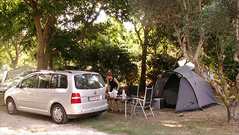 Camping Anemomilos Zeltplatz